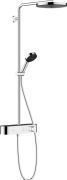 Душевая стойка для душа Hansgrohe Pulsify Showerpipe 260 1jet с термостатом хром 24220000