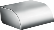 Держатель для туалетной бумаги Hansgrohe Axor Universal Circular с крышкой хром 42858000