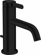 Змішувач для раковини Axor One з донним клапаном чорний матовий 48000670