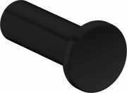 Крючок для ванной Axor Universal Circular одинарный металл черный матовый 42811670