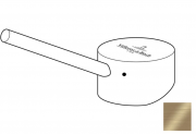 Важіль для змішувача Villeroy & Boch Avia 2.0 золото 92408003