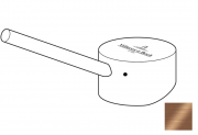 Рычаг для смесителя Villeroy & Boch Finera/Finera Slope бронза 92708004