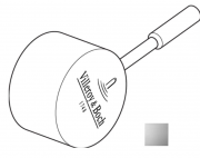 Важіль для змішувача Villeroy & Boch Umbrella/ Umbrella Flex суцільна нержавіюча сталь 925380LC