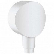 Шланговое подсоединение Hansgrohe FixFit матовый белый 26453700