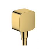 Шлангове під'єднання Hansgrohe FixFit поліроване золото 26457990