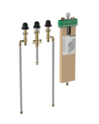 Прихована монтажна частина змішувача Hansgrohe sBox на край ванни на 4 отвори 13440180