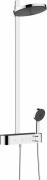 Душевая стойка для душа Hansgrohe Pulsify Showerpipe EcoSmart с термостатом хром 24241000
