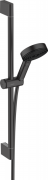 Ручной душ на штанге Hansgrohe Pulsify Select Relaxation EcoSmart 10,5 см 3-режимный черный матовый 24161670
