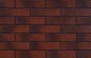 Плитка клінкер настінна Cerrad Burgund RUST 24,5x6,5 см 5903263449584