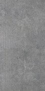 Ступінь Ceramika Gres Estile dark gray 59,7х29,7 см 5902683174656