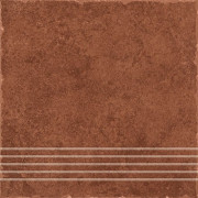 Ступінь Ceramika Gres Riva Brown 33х33 см 5902683155594
