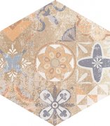 Плитка керамограніт Nowa Gala Flamenco heksagon Light Beige 33х28 см 5900423036424