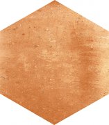 Плитка керамогранит Nowa Gala Flamenco heksagon Red 33х28 см 5900423036400