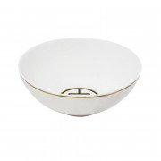 Чаша Villeroy & Boch MetroChic 15 см білий/золото/чорний 10-4652-1900