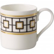 Чашка Villeroy & Boch MetroChic 0.08 л білий/золото/чорний 10-4652-1420