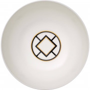 Салатница Villeroy & Boch MetroChic 23 см белый/золото/черный 10-4652-3170