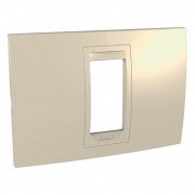 Рамка 1-модульная Schneider Electric Unica Allegro пластик песчаный MGU4.101.67