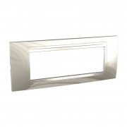 Рамка 6-модульна Schneider Electric Unica Allegro пластик шампань MGU4.106.24