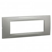 Рамка 6-модульная Schneider Electric Unica Allegro пластик белый MGU4.106.18