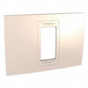 Рамка 1-модульна Schneider Electric Unica Allegro пластик слонова кістка MGU4.101.25