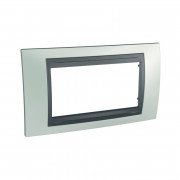 Рамка 4-модульна Schneider Electric Unica Top смарагдовий/графіт MGU66.104.294