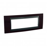 Рамка 6-модульная Schneider Electric Unica Top венге/графит MGU66.106.2M3