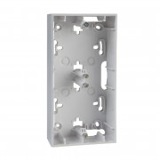 Коробка для наружного монтажа Schneider Electric Unica Colors/Unica Basic 2 поста белый MGU8.004.18
