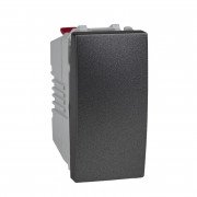 Выключатель Schneider Electric Unica 1-клавишный схема 6 графит MGU3.103.12