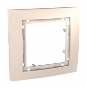 Рамка 1-постова Schneider Electric Unica Colors слонова кістка MGU4.002.25