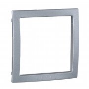 Декоративна вставка для рамок Schneider Electric Unica Colors 2 модуля срібло MGU4.000.60