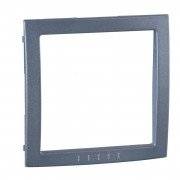 Декоративна вставка для рамок Schneider Electric Unica Colors 2 модуля блакитний лід MGU4.000.54