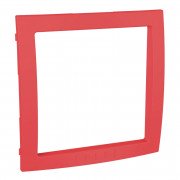Декоративная вставка для рамок Schneider Electric Unica Colors 2 модуля красный MGU4.000.43