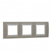 Рамка 3-постова Schneider Electric Unica Plus пісочний/слонова кістка MGU6.006.567