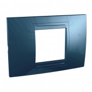 Рамка 2-модульная Schneider Electric Unica Allegro пластик голубой лед MGU4.102.54