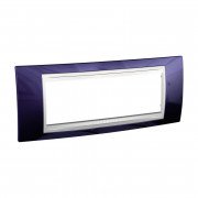 Рамка 6-модульна Schneider Electric Unica Plus індиго/білий MGU6.106.842