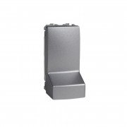 Кабельний висновок Schneider Electric Unica 1 модуль алюміній MGU3.860.30