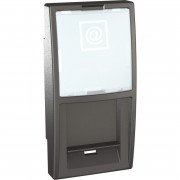 Накладка для коннекторов Schneider Electric Unica RJ45 1 модуль графит MGU9.461.12