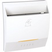 Выключатель Schneider Electric Unica карточный с подсветкой белый MGU3.283.18