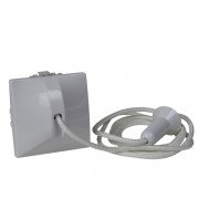 Вимикач Schneider Electric Unica кнопковий зі шнурком білий MGU3.226.18