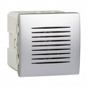 Звонок электронный Schneider Electric Unica 2 модуля алюминий MGU3.786.30