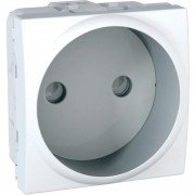 Розетка Schneider Electric Unica с защитными шторками 16А белый MGU3.033.18