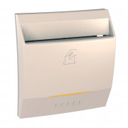 Выключатель Schneider Electric Unica карточный с индикацией слоновая кость MGU3.540.25
