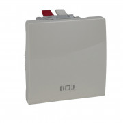 Кнопка дзвінка Schneider Electric Unica із символом Дзвінок слонова кістка MGU3.206.25C