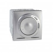 Термостат Schneider Electric Unica для кондіционера та систем опалення 8А алюміній MGU3.501.30