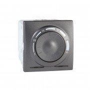 Термостат Schneider Electric Unica для кондиціонера та систем опалення 8А графіт MGU3.501.12