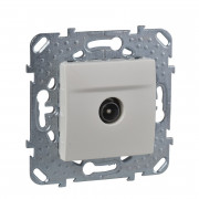 Розетка TV прохідна Schneider Electric Unica слонова кістка MGU5.463.25ZD