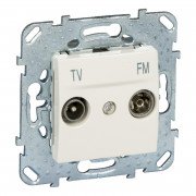 Розетка TV/FM оконечная Schneider Electric Unica слоновая кость MGU5.452.25ZD