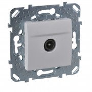 Розетка TV проходная Schneider Electric Unica белый MGU5.463.18ZD