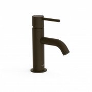 Змішувач для раковини Tres Study Exclusive високий одноважільний бронзовий чорний 26290301KMB