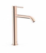 Змішувач для раковини Tres Study Exclusive одноважільний рожеве золото 26230701OP